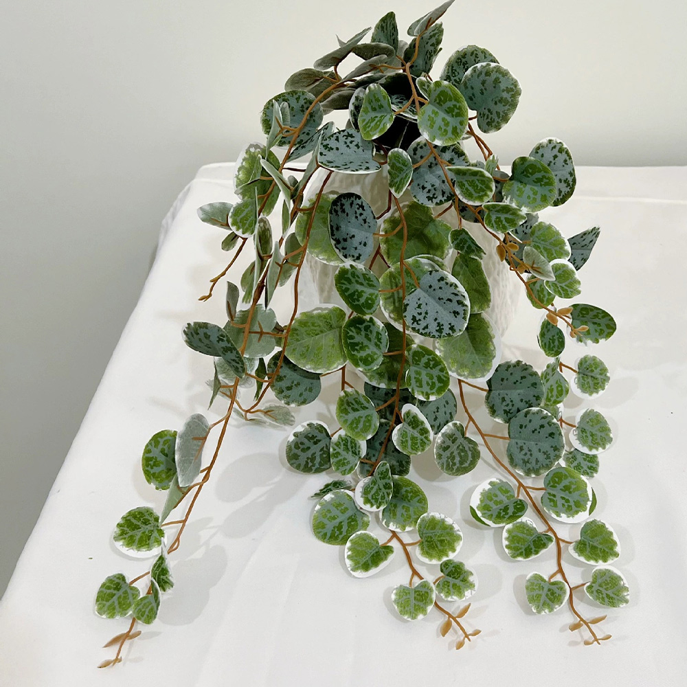 Plantas artificiales de 49cm,  - Rattan Plant Basket reseña y precio