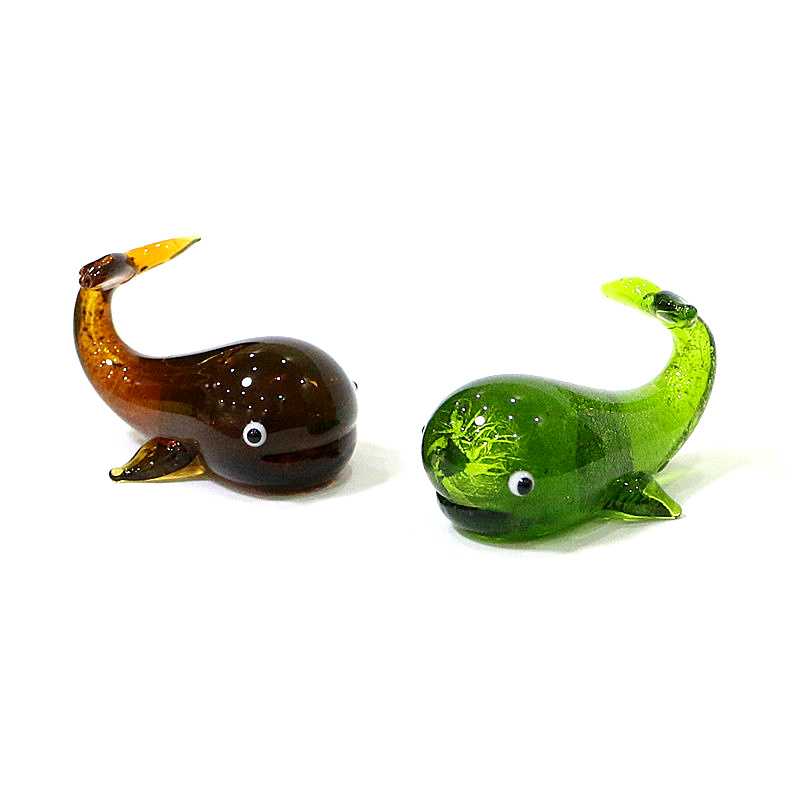 Murano vidrio ballena miniatur - Home Decor Y2K reseña y precio