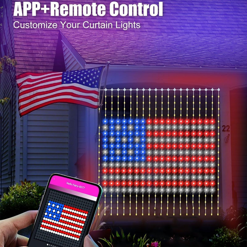 Luces navideñas inteligentes c - Home Decor Free App reseña y precio