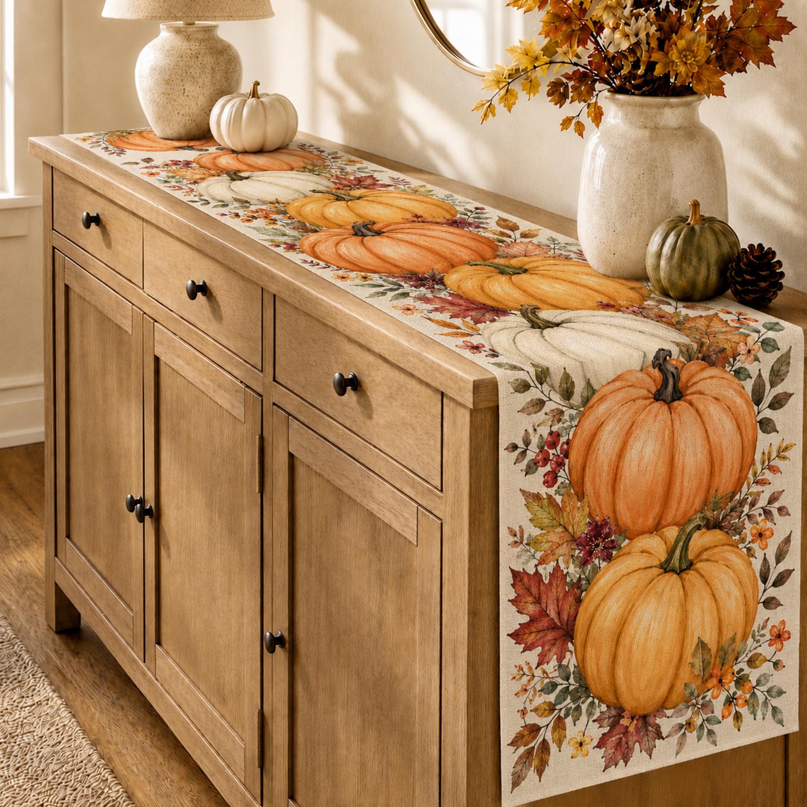Caminero de Mesa de Halloween  - Linen Table Runner reseña y precio