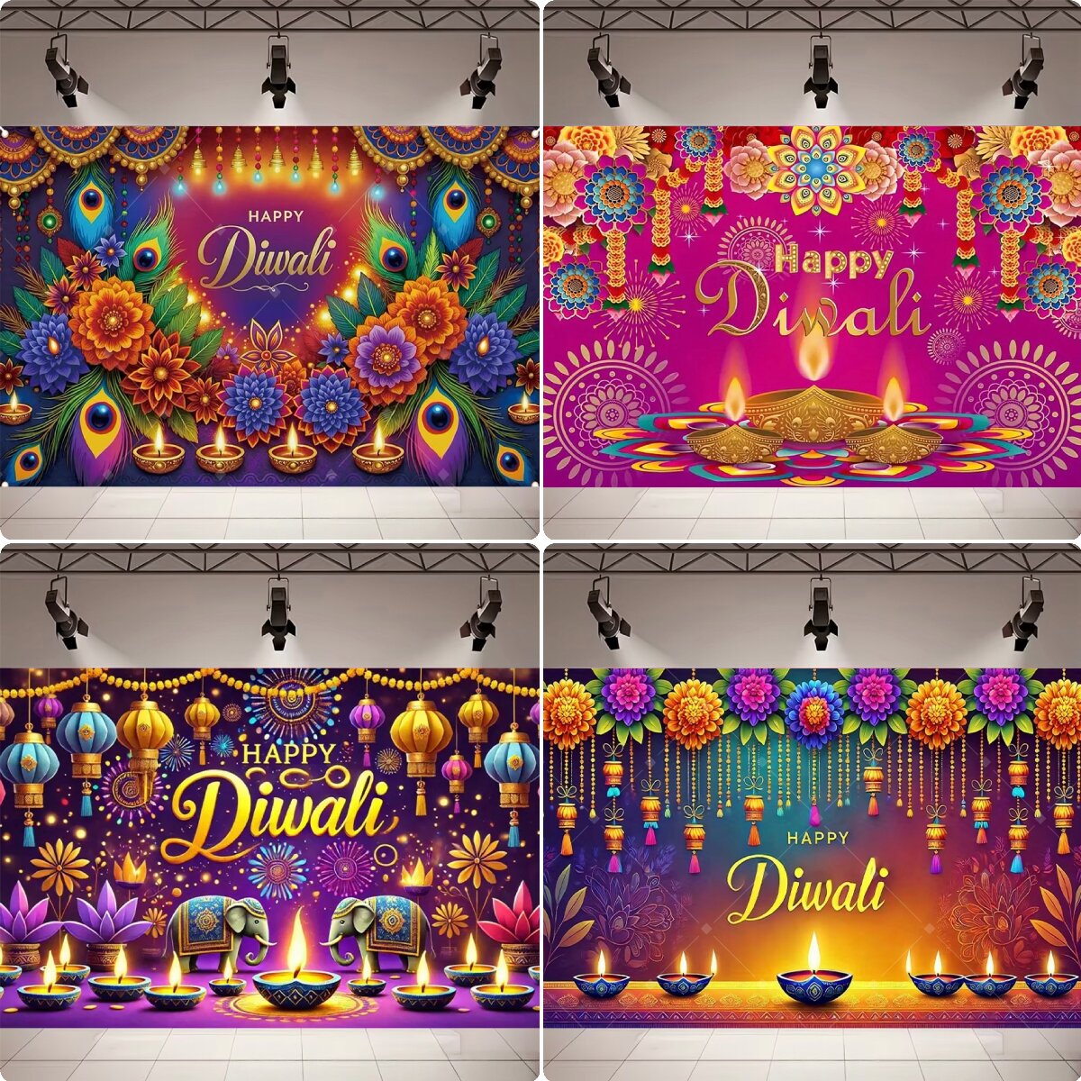 Decoración para Fiesta de Diwa - Home Decor Indonesia reseña y precio