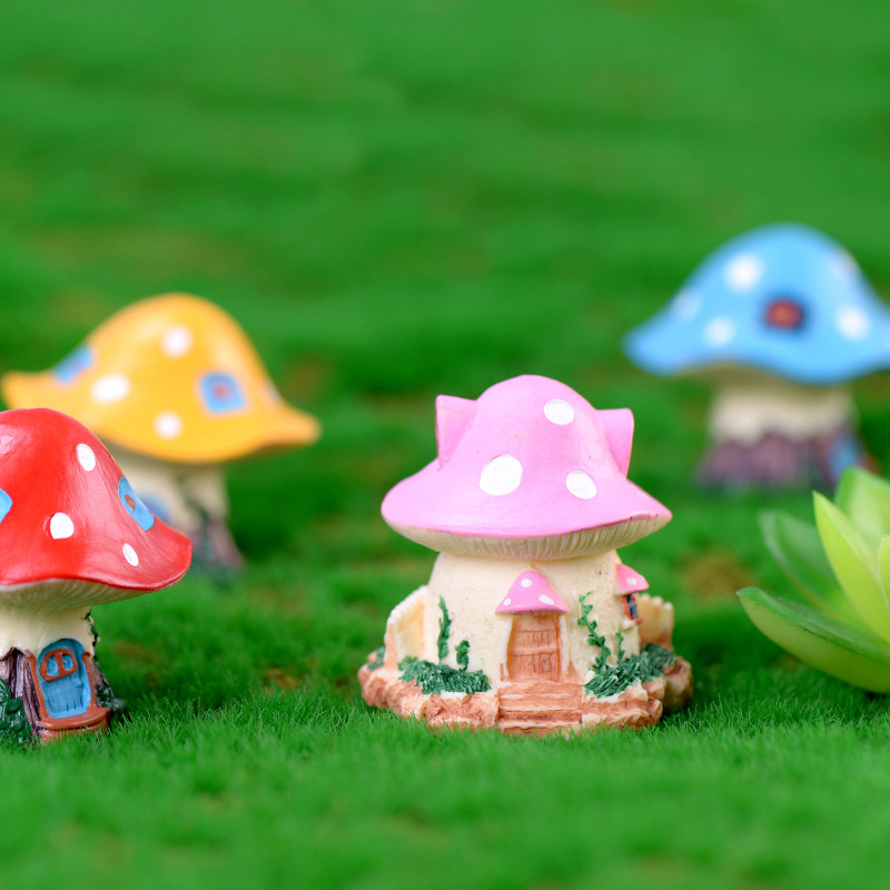 Mini casa de setas Kawaii para - Home Decor Za reseña y precio