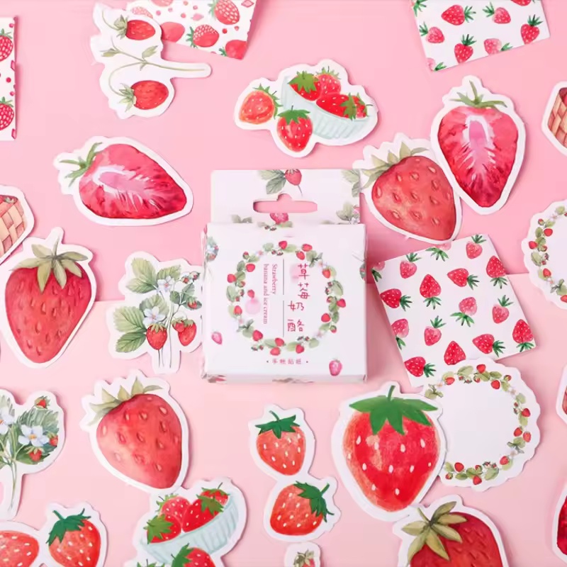 45 pegatinas de fresas para ál - Home Decor Magazine reseña y precio