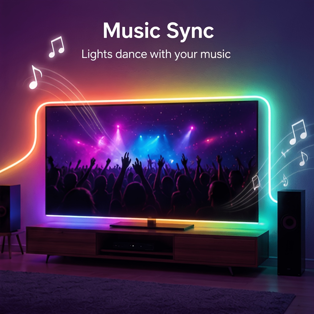 Tira de Luz LED RGBIC Flexible - Home Decor Free App reseña y precio