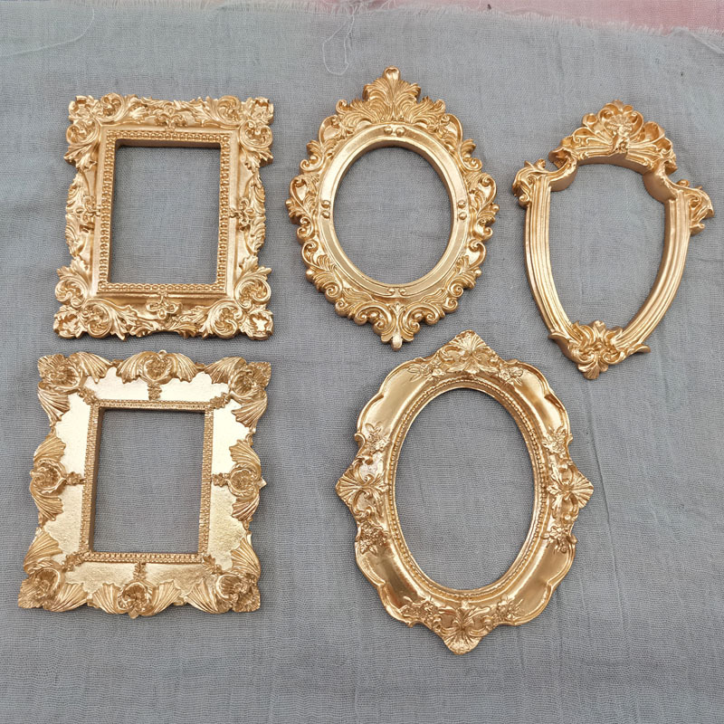 Mini marco de fotos dorado, ac - Bamboo Photo Frame reseña y precio