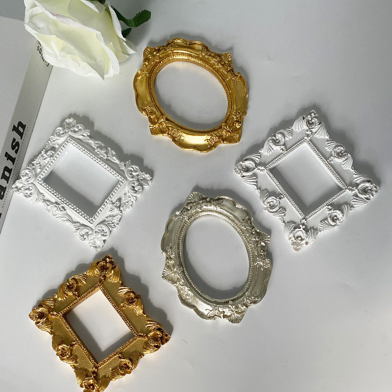 Mini marco de fotos dorado, ac - Bamboo Photo Frame reseña y precio