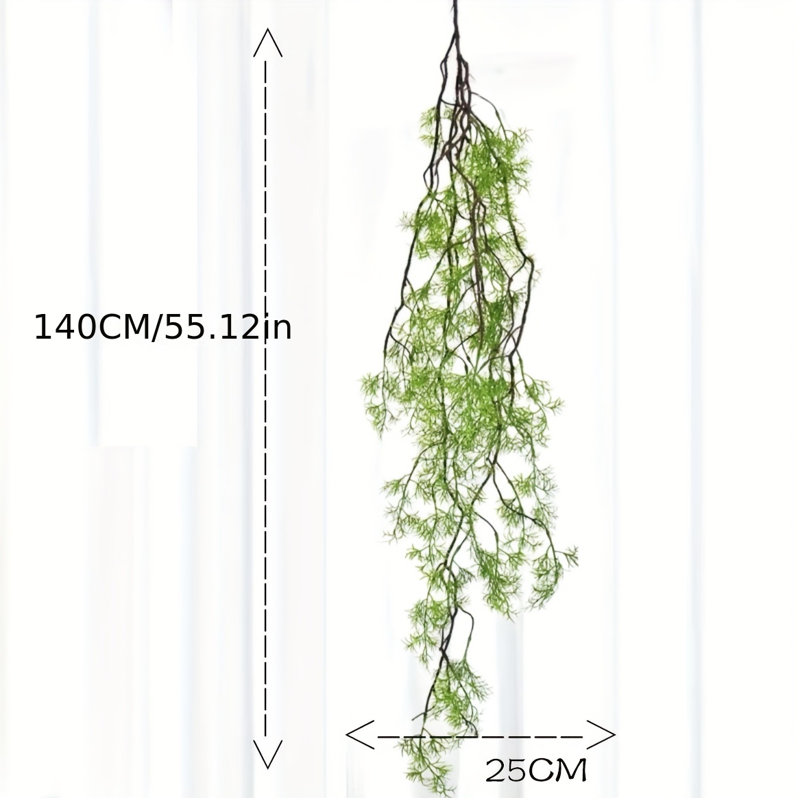 1 unidad, 140 cm, Enredadera A - Rattan Plant Basket reseña y precio