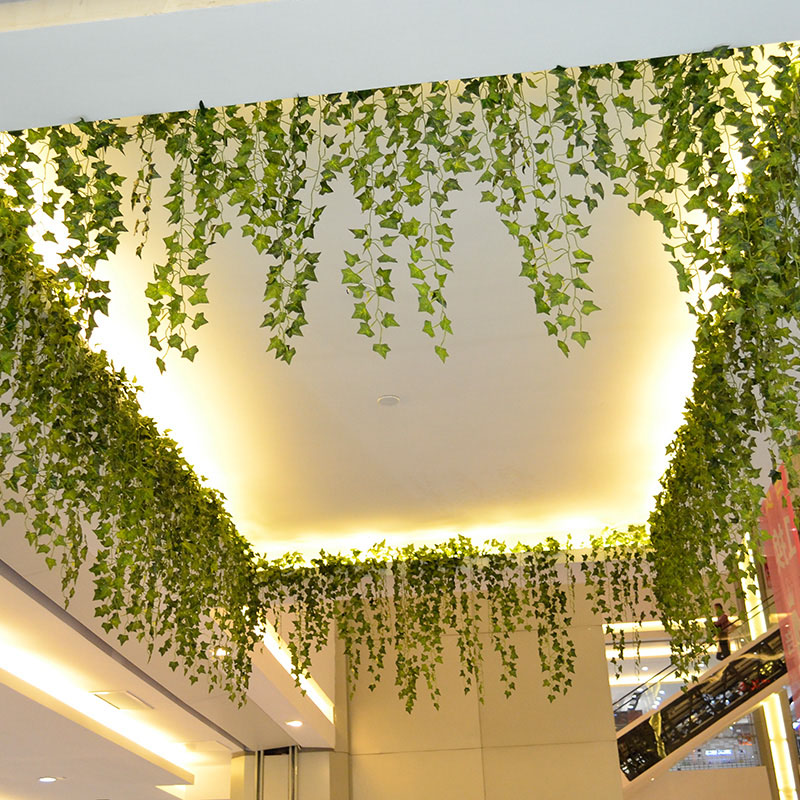 230cm plantas artificiales vív - Rattan Plant Basket reseña y precio