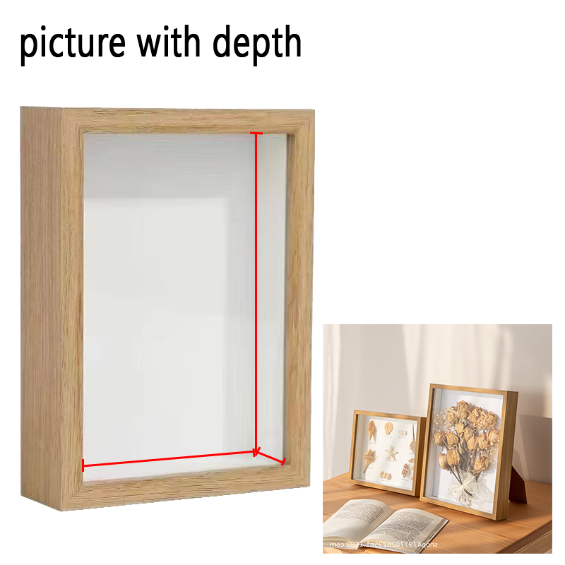 Marcos de Fotos 3D de Madera,  - Bamboo Photo Frame reseña y precio