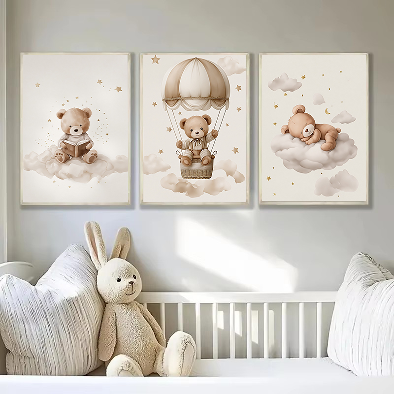 3 unids/set de oso de peluche  - Home Decor Theme reseña y precio